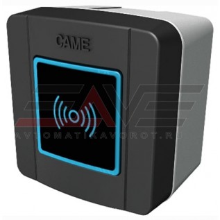 Считыватель Bluetooth накладной CAME SELB1SDG3, с синей подсветкой, для 250 пользователей