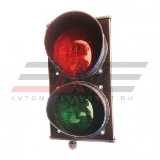 Светофор CAME светодиодный, 2-секционный, красный-зелёный, 24 В